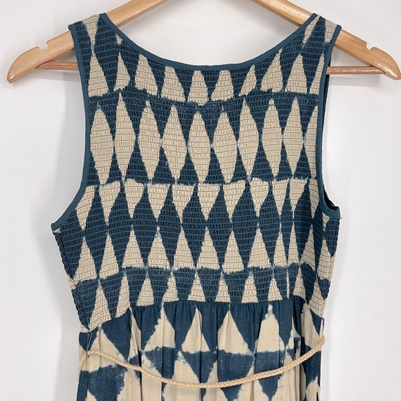 Maeve Anthropologie Castalia Smocked Dress Size 2 Petite - Picture 9 of 12